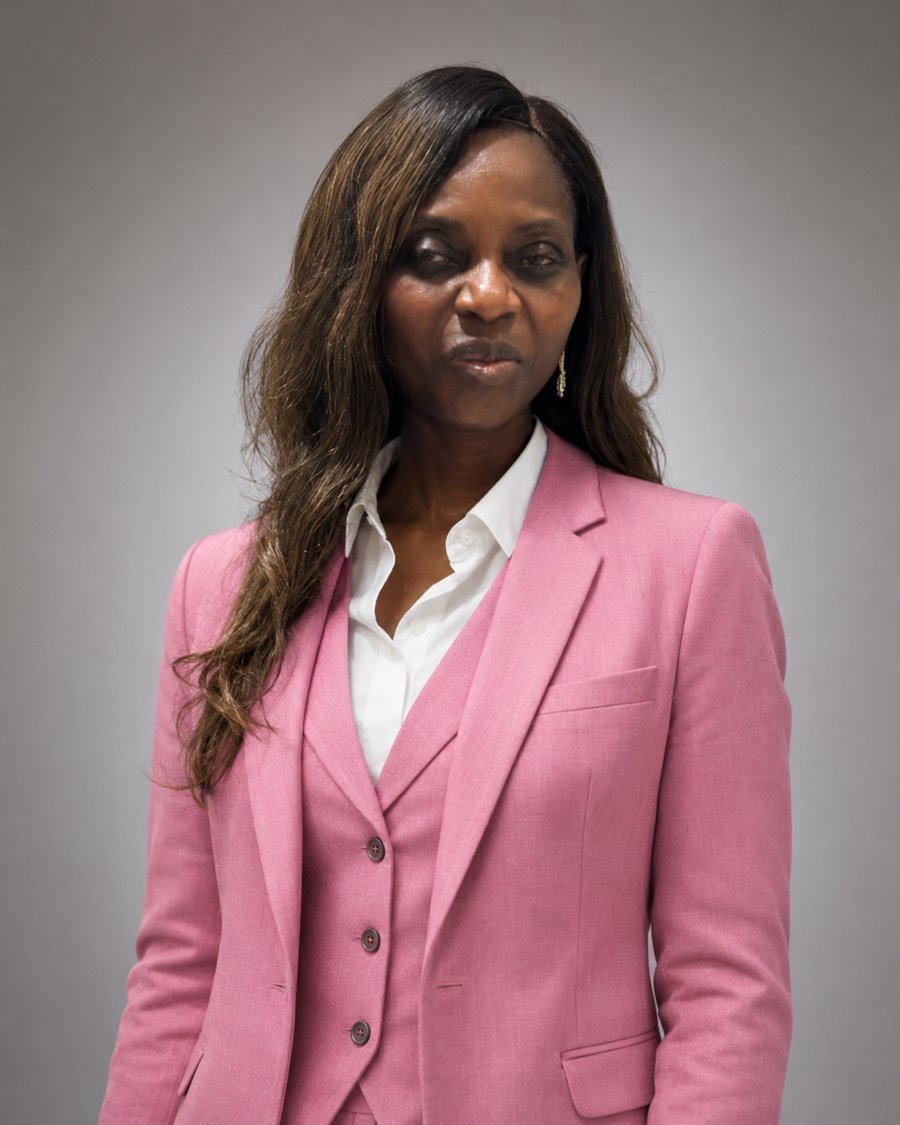 Portrait photograph of Abi Crowther, founder of Blindish and Thriving